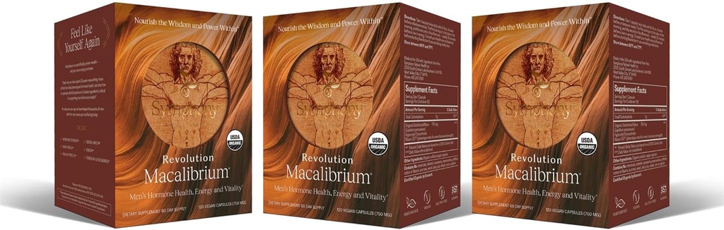 Macalibrium de la révolution - Supplément naturel de Maca Gélatinisé pour soutenir la santé, l'énergie, la force, la puissance et la santé reproductive des hommes (3)