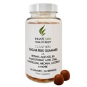 Gommies d'acné clair de la peau - Supplément de complexion, acide pantothénique et antioxydants, vitamines 60 Compte