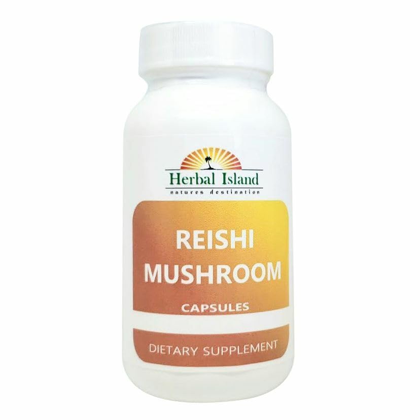 Reishi Mushroom Powder (Ganoderma lucidum) Capsules - 480