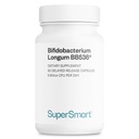 Supersmart - Bifidobacterium Longum (BB536) 6 milliards d'UFC par jour - Probiotiques et suppléments prébiotiques