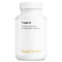 Supersmart Triple C (High Strength) - 3-in-1 Complex - Vitamin C Supplement - Enhanced with Flavonoids | Non-GMO & Gluten Free - 90 Vegetarian Capsules