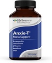 Anxie-T - Supplément anti-stress - Supports Mood & Mental Focus - Se sentir calme et détendu - Essences tension et nervosité - Ashwagandha, Kava Kava, GABA & L-Theanine - 120 capsules