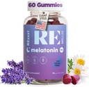 Melatonin Gummies I 5mg Melatonin Soutien au sommeil Gummy pour adultes J'automne Supplément de sommeil pour la santé
