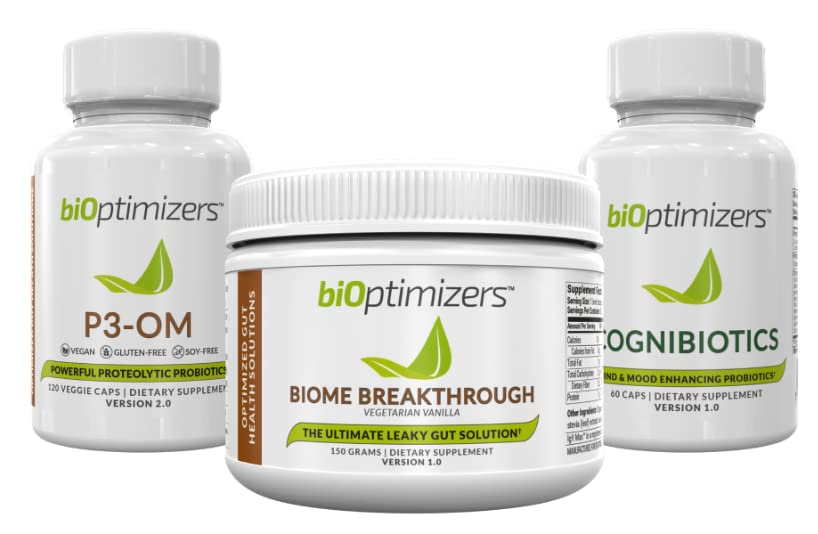 BiOptimizers L'Ultime Gut Health Stack - Chocolat, Promotions et Niveaux Gut Health