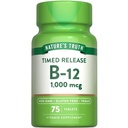 La vérité de la nature Vitamine B12 1000 mcg. 75 Comprimés de libération chronométrés.