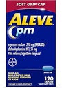 Aleve PM Sleep Aid Plus Pain Reliefer Caplets, Naproxen Sodium & Diphénhydramine HCl, Nuit, 120 Compte