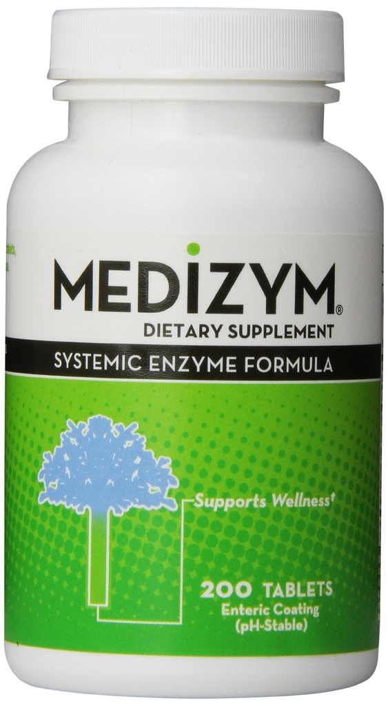 Formule enzymatique systémique, 200 comprimés, Vert/Tan jaune,N20020