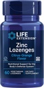 Life Extension Zinc Lozenges – Citrus-Orange Flavor – pour une synthèse de protéines saines et la santé immunitaire - Supplément de gestion de l'inflammation - Sans gluten, sans OGM – 60 Lozanges végétariennes
