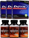 Enzyte® + Ogoplex® Bundle® Natural Male Enhancement + Prostate & Climax Enhancement - 90 jours d'approvisionnement de chaque marque