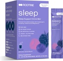 Supplément sommeil, Sans mélatonine Magnésium Poudre Calme, GABA, L-Theanine, Myo-inositol, Mélange de boisson de sommeil calme pour aider à se détendre, Poudre de sommeil, Poudre de magnésium pour dormir, Mélange de boisson super calme 24pk