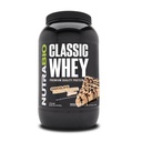 NutraBio Classic Whey Protein Powder- Profile d'acide amino à spectrum complet - Pas de remplissage, Couleurs artificielles, Préservatifs - Faible indice glycémique - (Beurre d'arachide chocolaté, 2 livres)