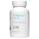 D-Mannose 1000 mg - Santé urinaire - avec concentré de canneberges, HIPS de rose biologique, extrait d'acérola - 60 capsules végétariennes