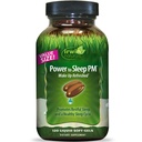 Irwin Naturals Power to Sleep PM - 120 Liquid Soft-Gels - avec Melatonin, GABA, Ashwagandha, Valerian Root & L-Theanine - 60 portions