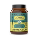Complete Natural Products Organic Chaga Mushroom Capsules - 100ct, Organic Antioxidant Power, Immune Boost, Gut Support, Non-GMO, Gluten Free, Vegan