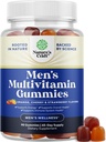 Natures Craft Quotidien Homme Multivitamines Gommies - Homme Gommy Multivitamines avec Zinc et Biotine Immune Support Gommies - Potent Vitamines pour l'énergie et l'immunité Non-OGM Sans gluten Halal 90 Compte