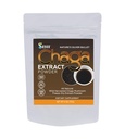 Sayan Chaga Extrait de champignons en poudre (4oz) – Congélateur séché en Sibérie sauvage récolté - Thé antioxydant biologique pour l'immuno-digestion - Focus, énergie, clarté, bien-être - Pas d'additifs