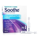 Soothe Bausch + Lomb Lubricant Eye Drops-28 Ct