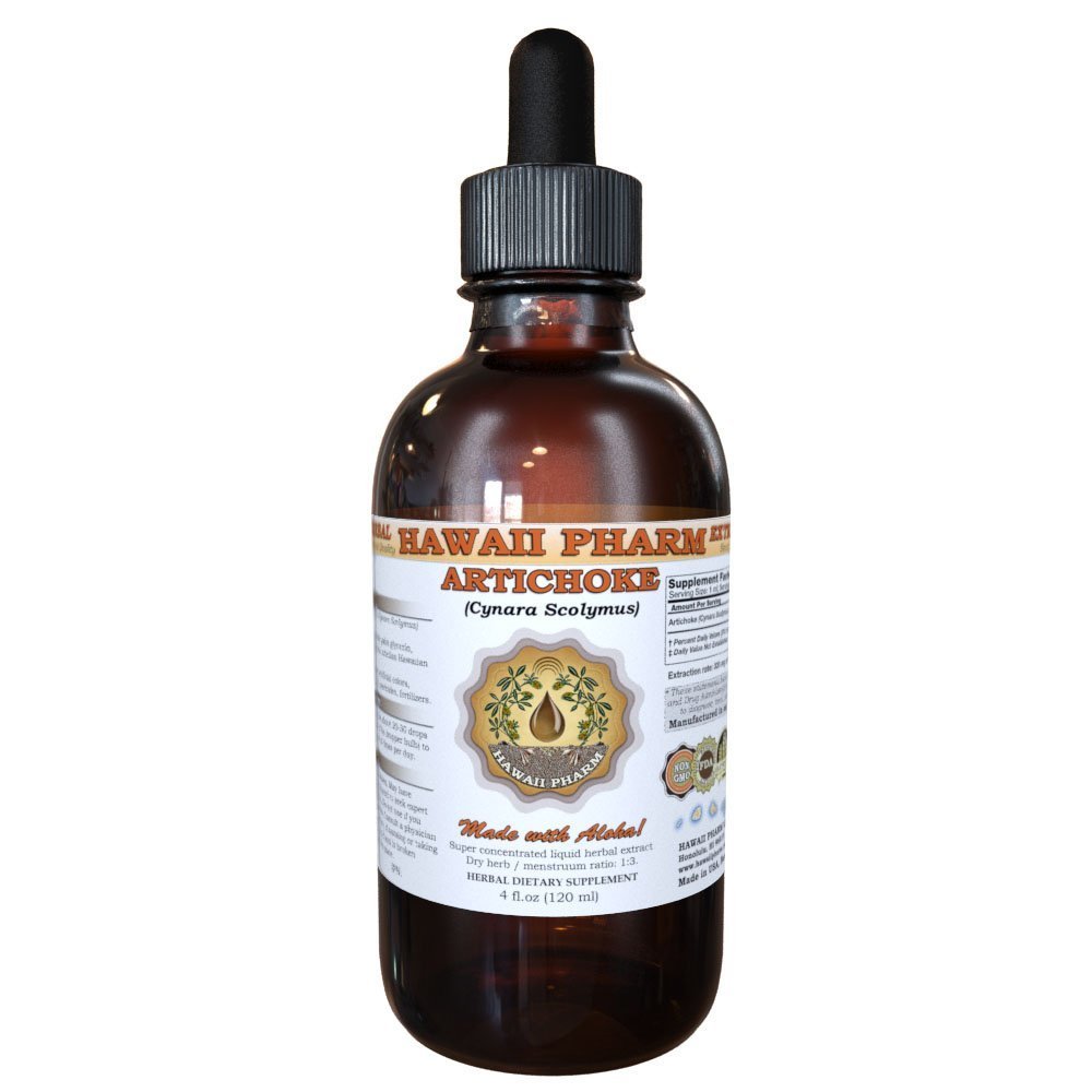 Extrait liquide d'artichaut d'Hawaï, d'artichaut organique (Cynara scolymus) Teinture 2 oz