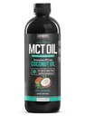 Onnit MCT Huile - Huile de noix de coco MCT pure, régime kétogénique et Paléo optimisé avec C8, C10, acide laurique - parfait pour le café, les secousses et la cuisson (sans saveur - 24 oz)
