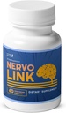 Nervolink - Supplément 100% naturel pour le Nerve-Support & Energy Boost, avec Reishi, Shiitake, et Lion.