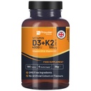 Vitamine D3 4000IU & K2 MK7 100μg Comprimés végétariens I 180 (6 mois d'approvisionnement) Je supplément facile à avaler pour le soutien immunitaire, le calcium boost, les os et le muscle Je fabriqués au Royaume-Uni par Prowise Healthcare