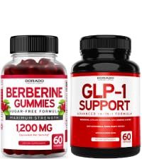 Gommies berbères avec Ceylan Cinnamon (60 Gommies) Premium sans sucre Ceylan Cinnamon Supplément et supplément GLP-1 (60 comtes) Soutien Gut santé et métabolisme - Non OGM & USA Made