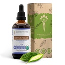 Secrets de la Tribe Bitter Melon USDA Organic (Extrait sans alcool, gouttes à base de plantes de haute puissance) Fabriqué à partir de 100% certifié biologique Bitter Melon (Momordica Charantia) Fruit séché (4 oz)