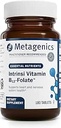 Métagène Intrinsi Vitamine B12-Folat - avec méthylcobalamine, L-5-MTHF et facteur intrinsèque - soutient le métabolisme énergétique, le système nerveux et la santé cardiaque - Non-OGM et sans gluten - 180 comprimés