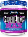 Gaspari Nutrition SuperPump MAX, la poudre de pré-entraînement ultime, pré-entraînement énergétique durable, booster d'oxyde nitrique, croissance musculaire, récupération et reremplis électrolytes (refroidisseur à grains)