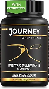 Multivitamine bariatrique voyage avec probiotiques et fer – Capsule (60 Nombre)