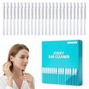 Sticky Ear Cleaners for Adults, 2027 New Reusable Ear Cleaner, Ear Candles Removal Tools for Home Personal Care （24Pcs）