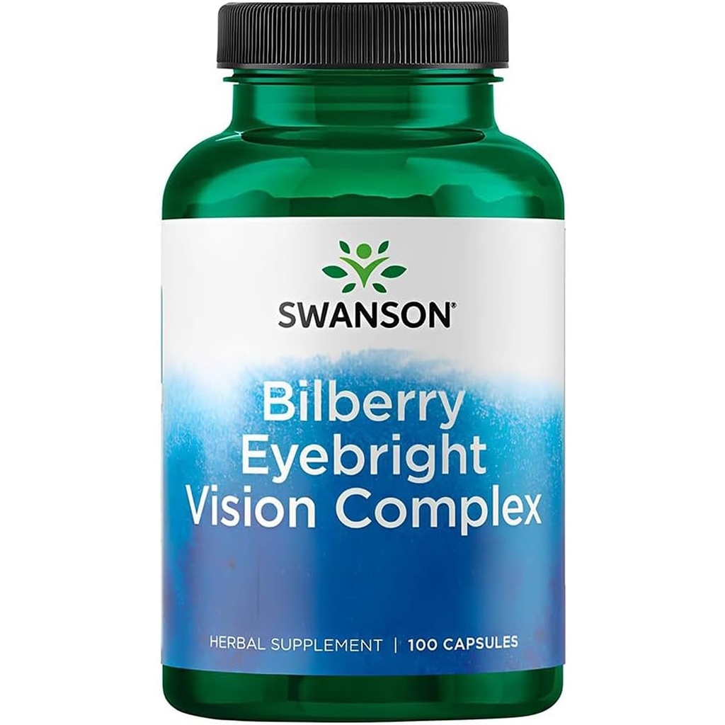 Swanson Bilberry Eyebright Vision Complex (100 capsules)