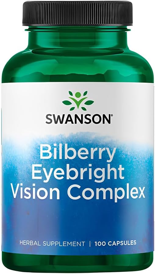 Swanson Bilberry Eyebright Vision Complex (100 capsules)