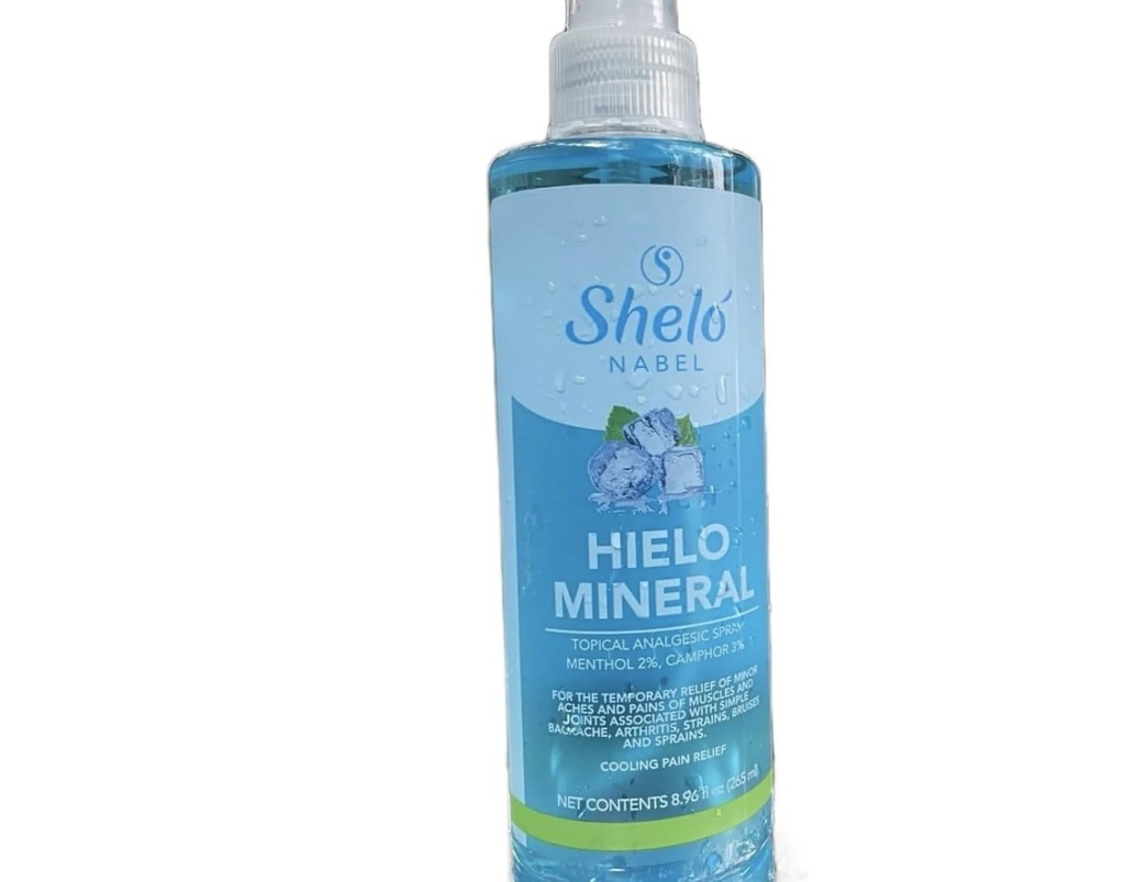 Sheló NABEL Mineral Ice-Muscle Relaxing 265ml (8.96 fl oz)