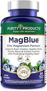 Produits de pureté MagBlue - Bisglycinate de magnésium tamponné et plus - 90 comprimés