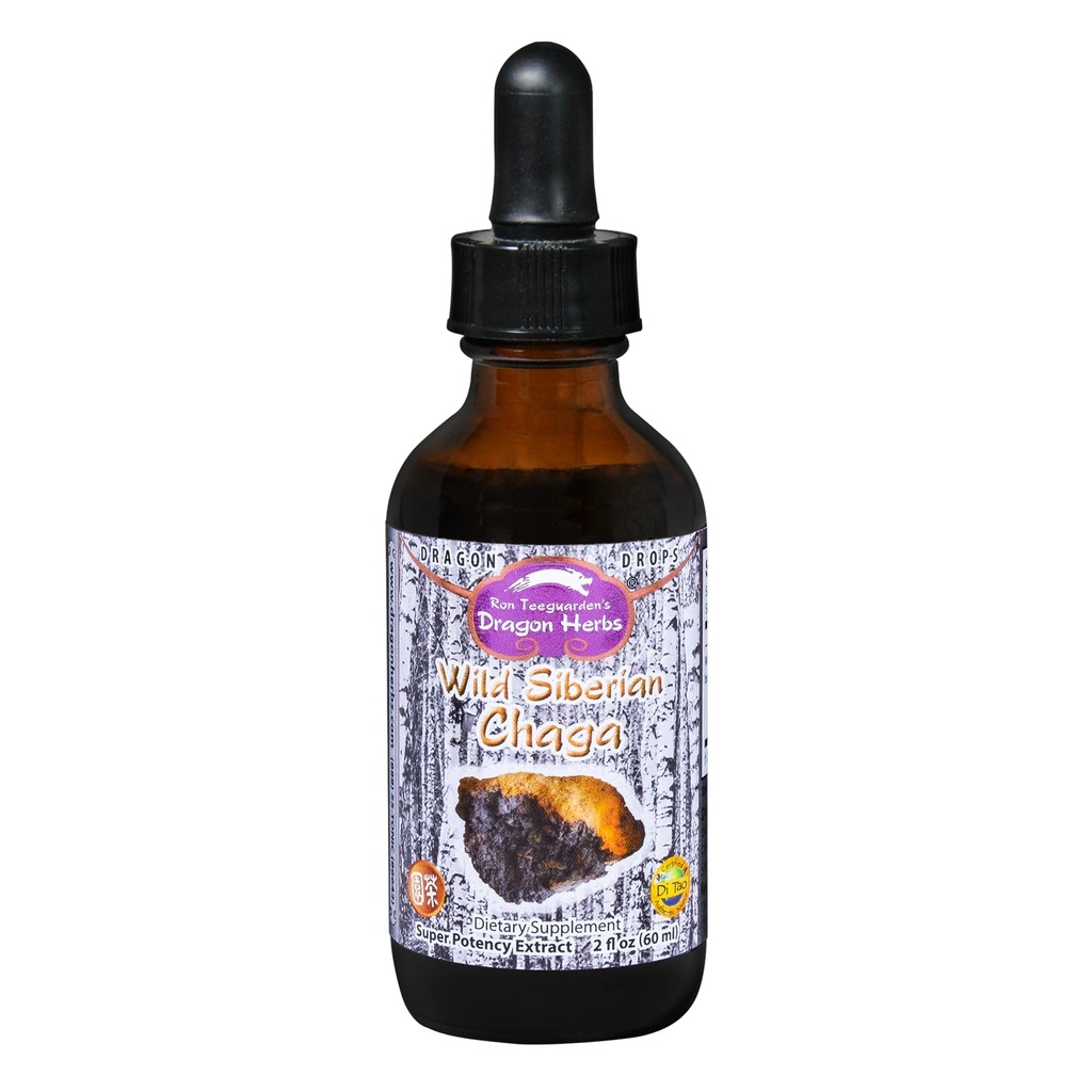 Wild Siberian Chaga Drops 2 fl. oz.