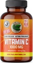 Vitamine C 1000 mg - Tapioca Source - 120 capsules Vegi DRC par Vitamines de laboratoire pur (CDR - Bouchons à libération différée) Sans maïs Fabriqué au Canada
