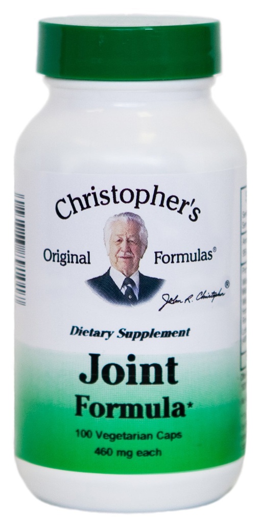 Christopher's Original Formulas Joint Formula – 100 Vegetarian Capsules – Synergistic Herbal Blend for Joint Support – Made in The USA