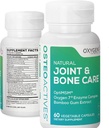 Oxygène Nutrition OstéoActives Formule All-Natural Dietary Support for Joints, Bones and Connective Tissue - 60 Compte Pill Capsules de bouteilles- légumes (Emballage May Vary)