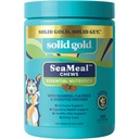 Cuillère multivitamines de chat et de chien en or massif - Kelp, Omega 3 et vitamines pour la santé dentaire, digestif, immunitaire, de la peau et du manteau - Multivitamines pour chiens et chats - Cuillère molle à base de Kelp de mer pour tous les âges - 120ct