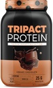 Nutrologie TRIPACT Poudre de protéines - 7-en-1 Remplacement des repas Shake with Grass Fed Whey Poudre de protéines, pois, riz, verts pour la récupération musculaire et l'immunité, chocolat crémeux aromatisé, 40 portions