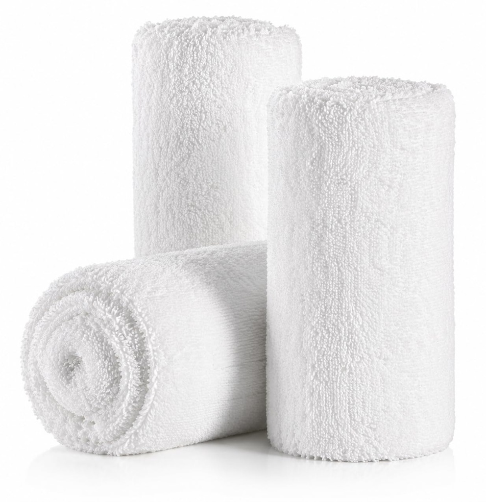 12 Sterile Cotton Gauze Rolls, -6 ply- 4 Inches X 12 feet -Extra Absorbency Medical Grade Wound Care Dressing