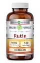 Amazing Formulas Rutin 500 Mg Tablets Supplement - Non-GMO - Gluten-Free - Made in the USA - 1 Pack -100 Count