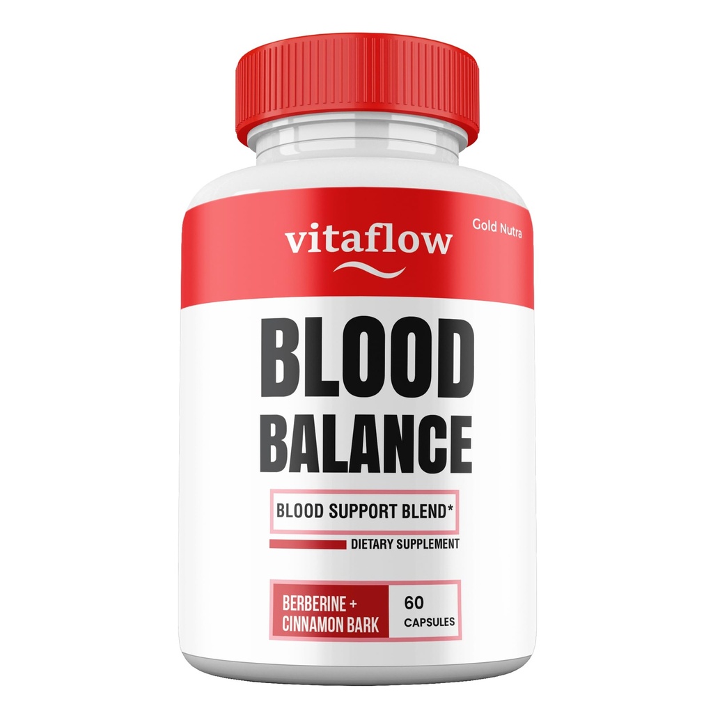 (1 Pack) VitaFlow Capsules, Vita Flow Supplement, Maximum Strength All Natural Pills Cinnamon Bark