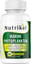 Supplément Phytoplancton Omega 3 Marine – Capsules d'algues à base végétale pour l'énergie, le focus et le soutien cellulaire – Superfood végétalien pour la santé du cerveau, du coeur et de la peau – 1000mg – 60 Capsules végétaliennes
