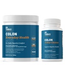 Dr Tobias Colon 14 Day Cleanse and Colon Everyday Health, Advanced Gut Cleanse Detox & Daily Digestive Support with Psyllium Husk Fiber Powder, Digestive Wellness Bundle, Non-OGM