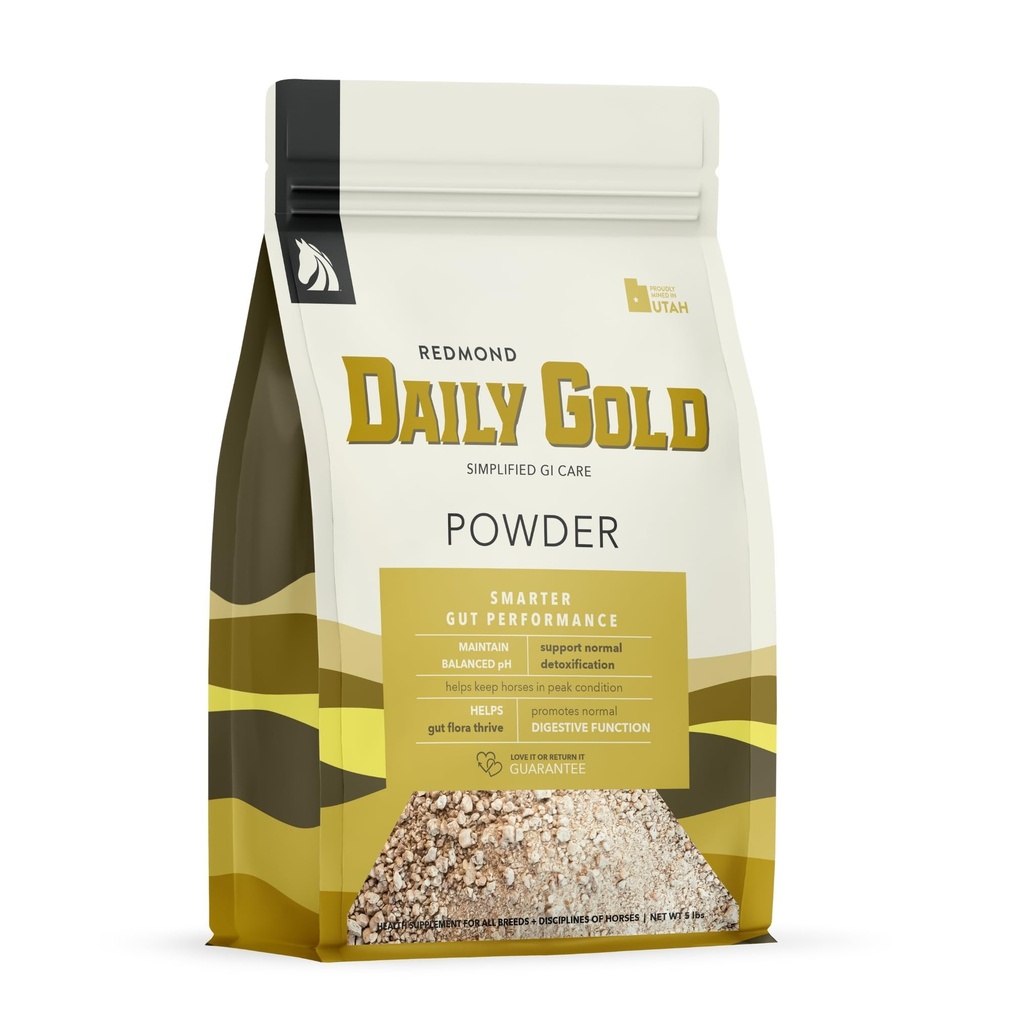 Daily Gold Stress Relief – Natural Digestive and Ulcer Supplement for Horses (5 LB)