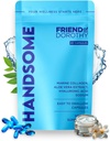 Comprimés de collagène marin bien faits et améliorés avec Aloe Vera, suppléments de collagène hydrolysés pour les hommes, 60 capsules par poche