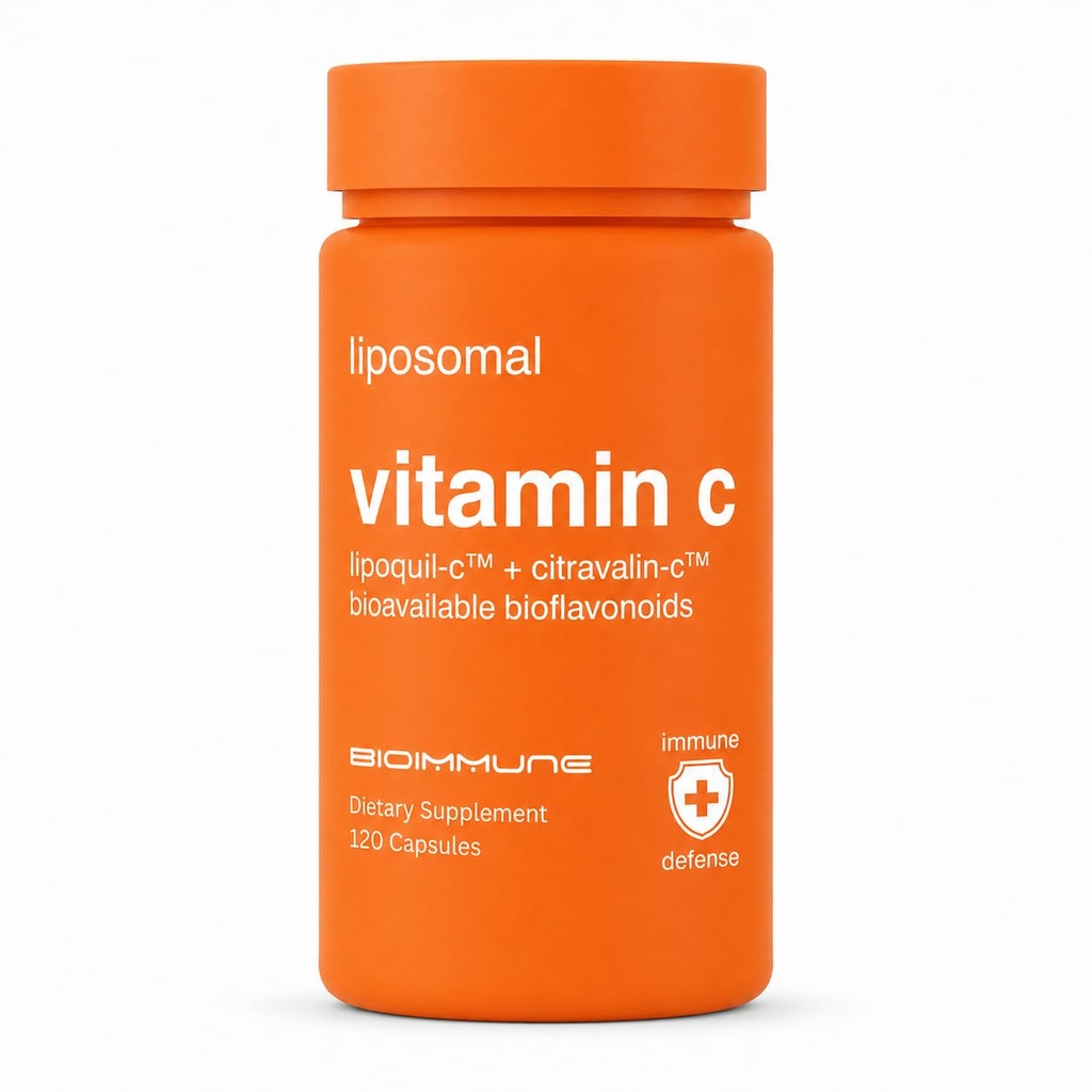 BioImmune Liposomal Vitamin C + Citrus Bioflavonoids – Dual Absorption