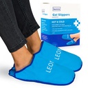 Gel Ice Pack Slippers for Foot Pain, Provides Hot and Cold Therapy, Blue